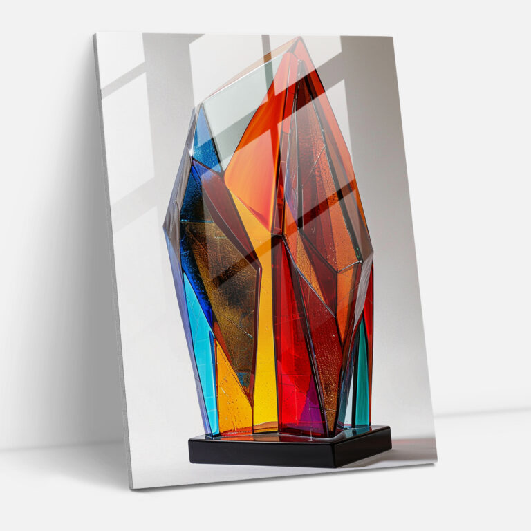 Frida Kahlo Style Glass Art - Frida Kahlo Eserleri, Striking Colors, Wall Decoration, Home Decoration