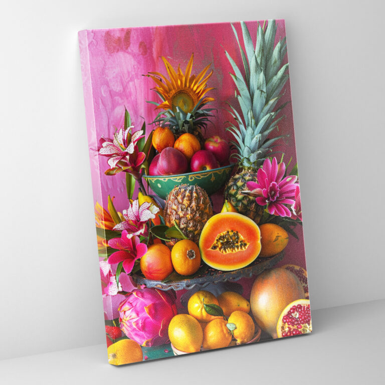 Frida Kahlo Style Wall Decoration - Frida Kahlo, Frida Kahlo Style, Canvas, Canvas Wall Art
