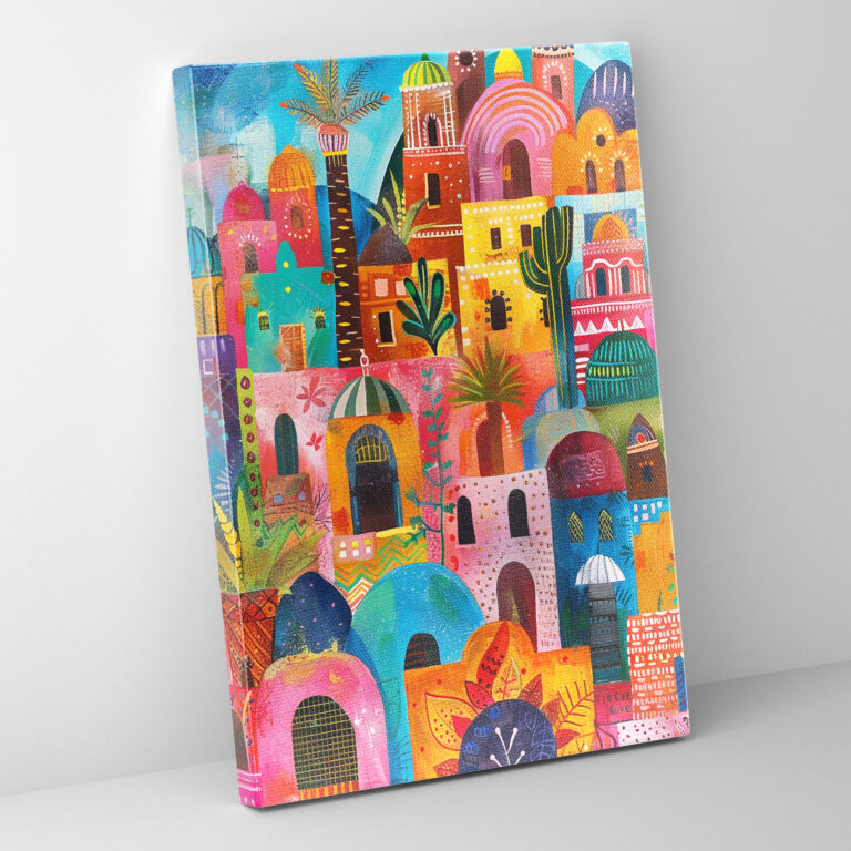 Frida Kahlo Style Wall Decoration - Frida Kahlo, Home Decoration, Canvas, Wall Decoration