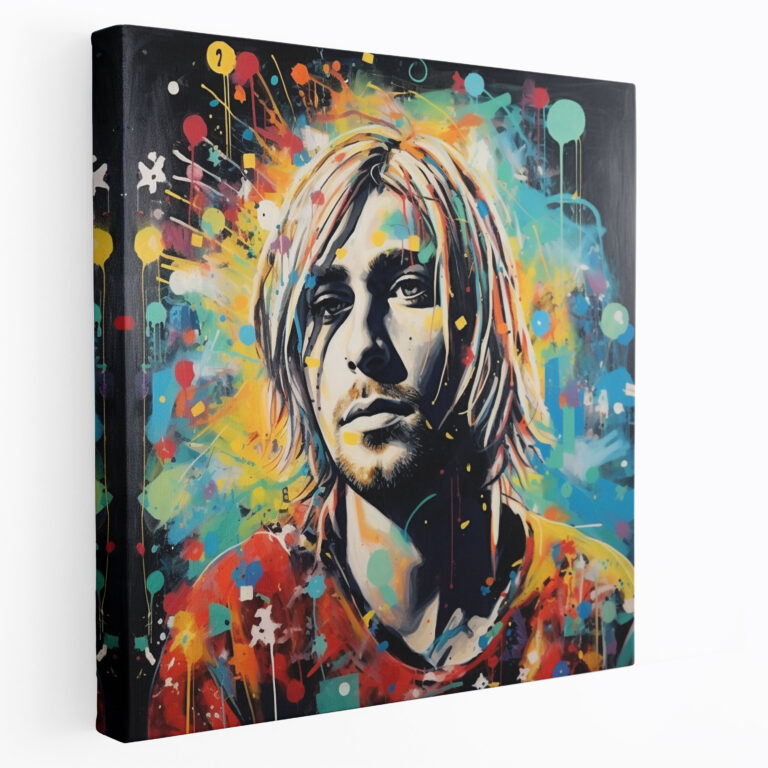Kurt Cobain Wall Art - Kurt Cobain, Wall Art, Kurt Cobain, Wall Decoration