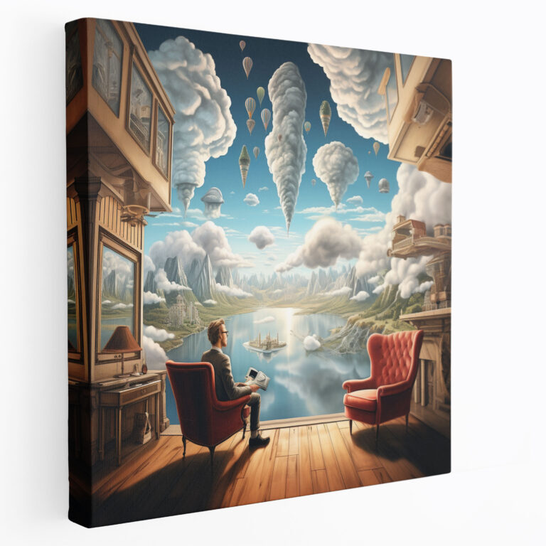 Law Canvas Print - Surreal Dream Sequence - Law, Wall Art, Wall Decoration, Canvas Wall Art