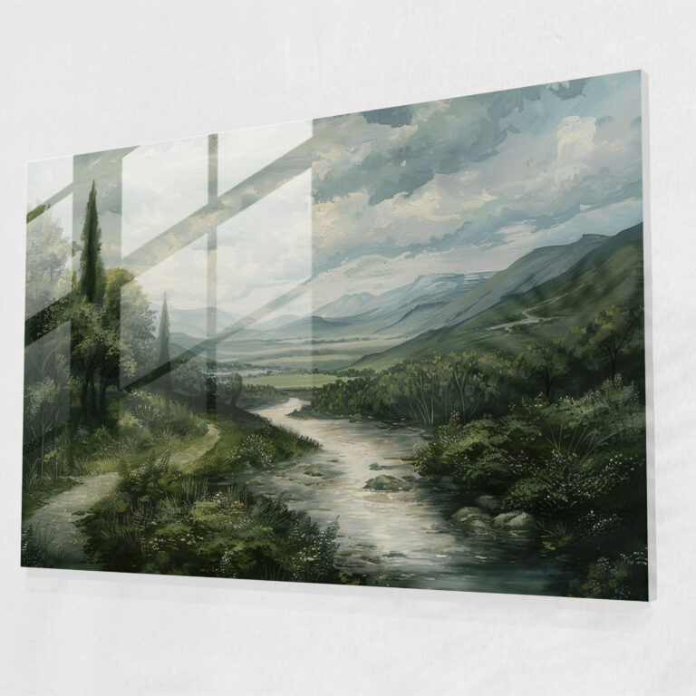 Renaissance Glass Wall Art Home Decoration - Leonardo Da Vinci, Glass Print, Leonardo Da Vinci, Glass Art