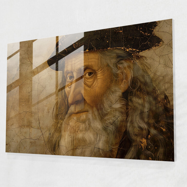 Leonardo Da Vinci Wall Decoration - Leonardo Da Vinci, Historical Figure, Renaissance Painting, Home Decoration