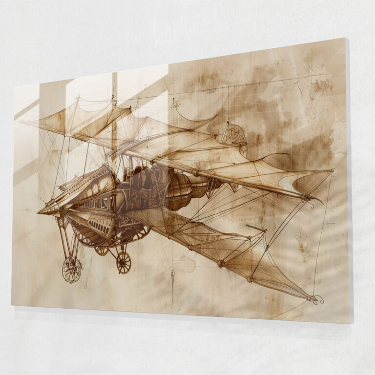 Leonardo Da Vinci Wall Decoration - Leonardo Da Vinci, Home Decoration, Leonardo Da Vinci, Wall Decoration