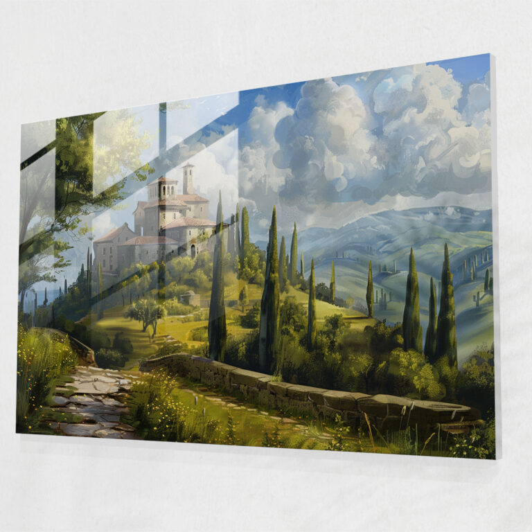 Leonardo Da Vinci Wall Decoration: Scenic Landscapes - Leonardo Da Vinci, Scenic Landscapes, Tranquility, Leonardo Da Vinci