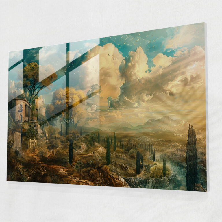 Leonardo Da Vinci Wall Decoration - Leonardo Da Vinci, Leonardo Da Vinci, Captivating, Surreal Landscape