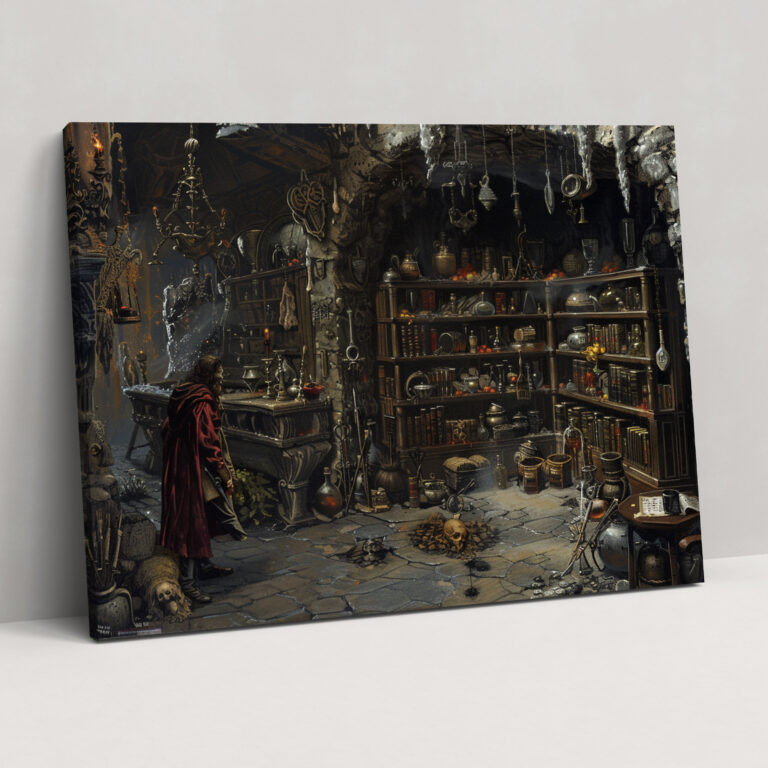 Renaissance Characters Canvas Print - Leonardo Da Vinci, Wall Decoration, Wall Art, Leonardo Da Vinci