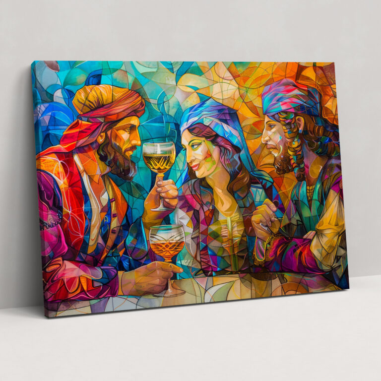 Leonardo Da Vinci Canvas Print - Historical Figures Wall Art - Leonardo Da Vinci, Canvas, Canvas Wall Art, Wall Decoration
