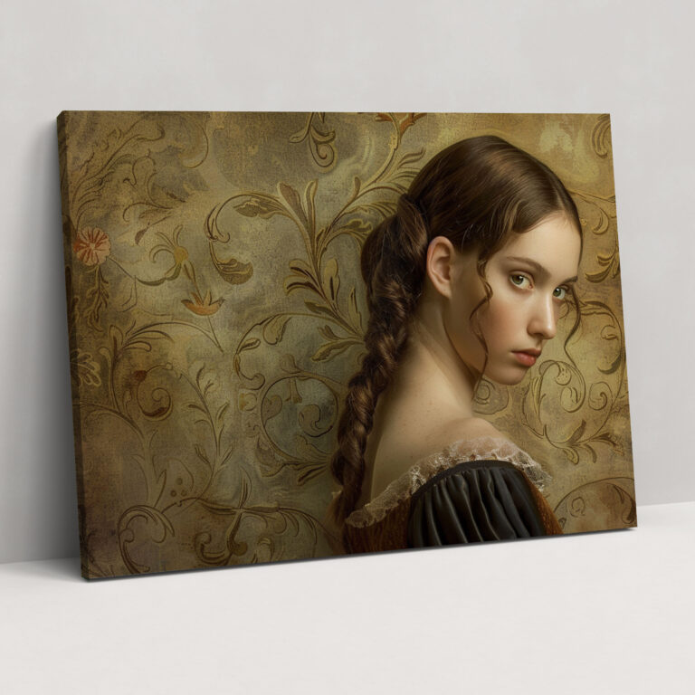 Renaissance Woman Canvas Print - Leonardo Da Vinci, Leonardo Da Vinci, Canvas, Canvas Print