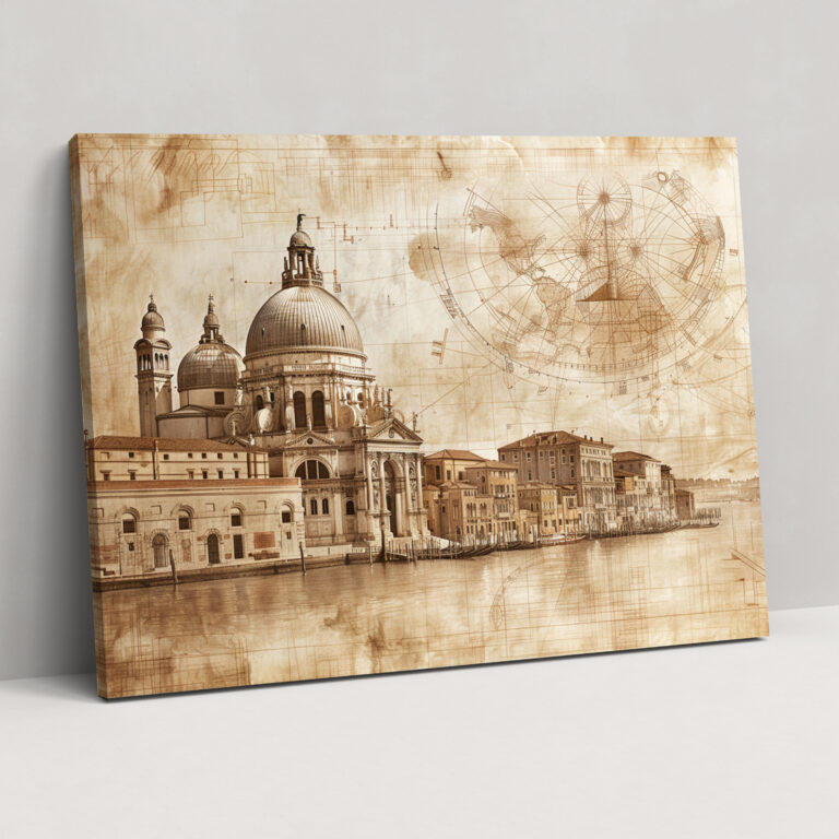 Leonardo Da Vinci Wall Decoration - Leonardo Da Vinci, Canvas Wall Art, Leonardo Da Vinci, Wall Decoration