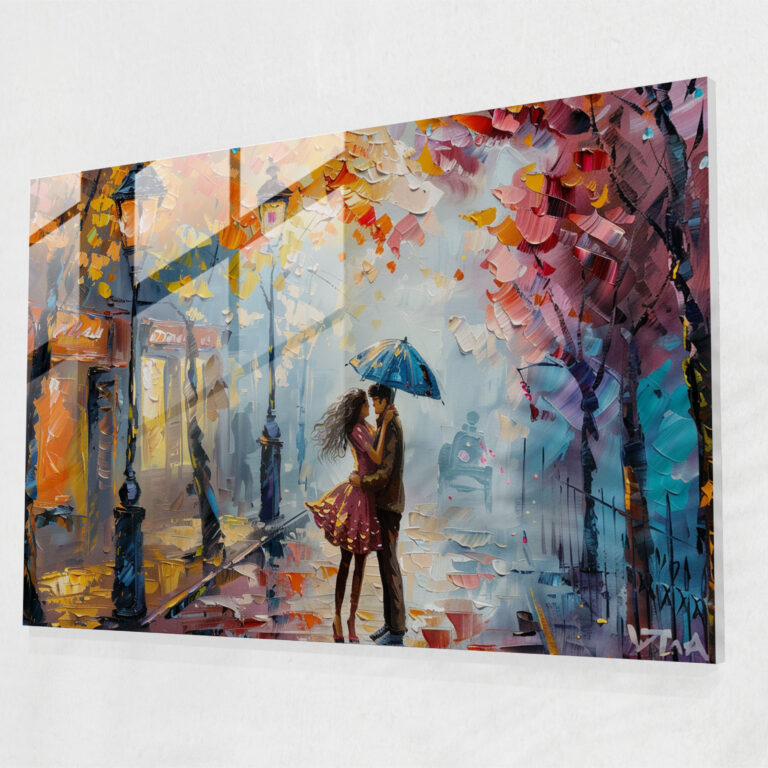 Leonid Afremov Glass Print Modern Art - Leonid Afremov, Modern Art, Home Decoration, Glass Art