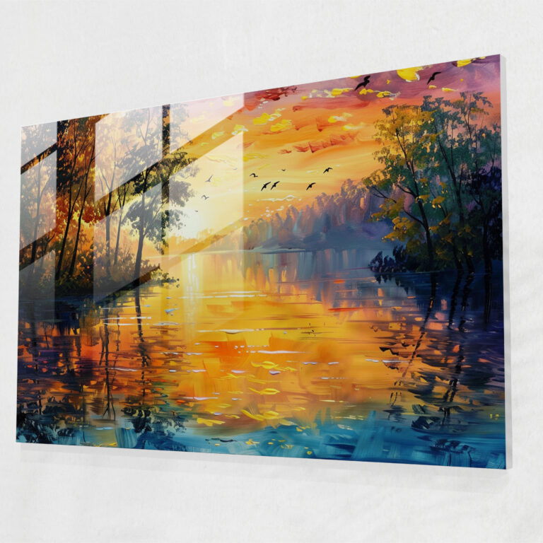 Leonid Afremov Glass Wall Art Home Decoration - Leonid Afremov, Glass Wall Art, Home Decoration, Glass Art
