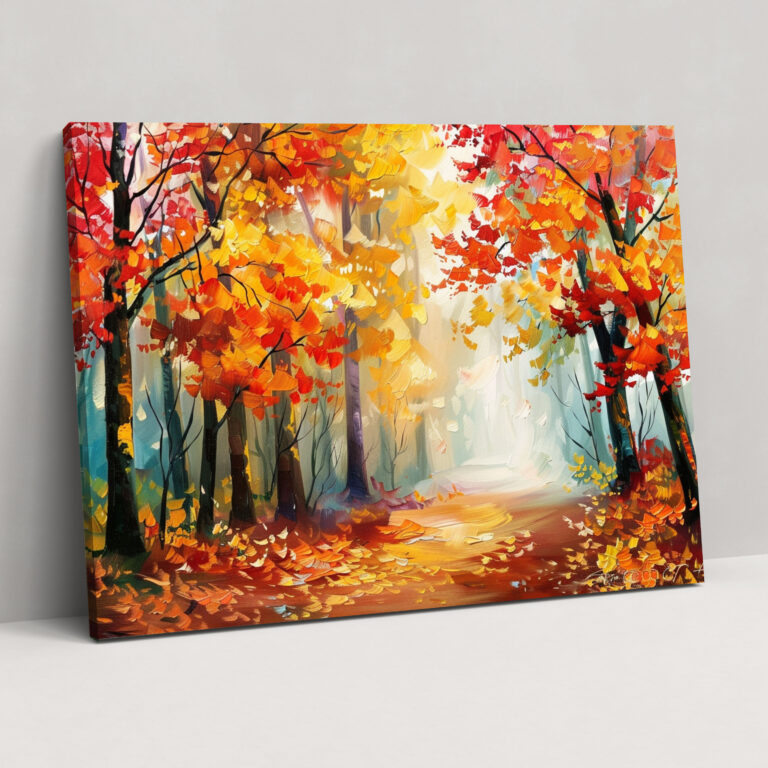 Autumn Forest Leonid Afremov Wall Decoration - Leonid Afremov, Canvas, Home Decoration, Canvas Print