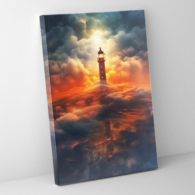 Lighthouse Canvas Print - Lighthouse, Wall Decoration, Canvas Print, Canvas