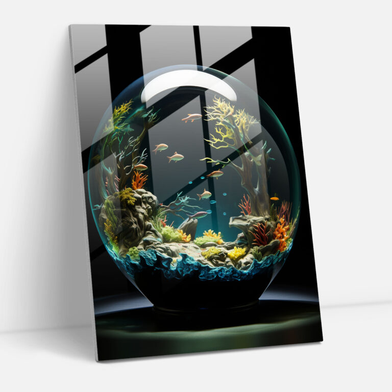 Los Muertos Underwater Glass Print - Los Muertos, Wall Decoration, Glass Print, Glass Wall Art