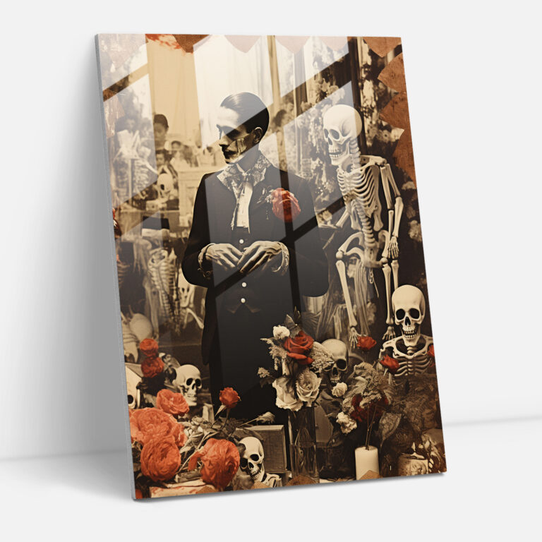 Los Muertos Glass Art - Los Muertos, Glass Art, Traditions, Collage
