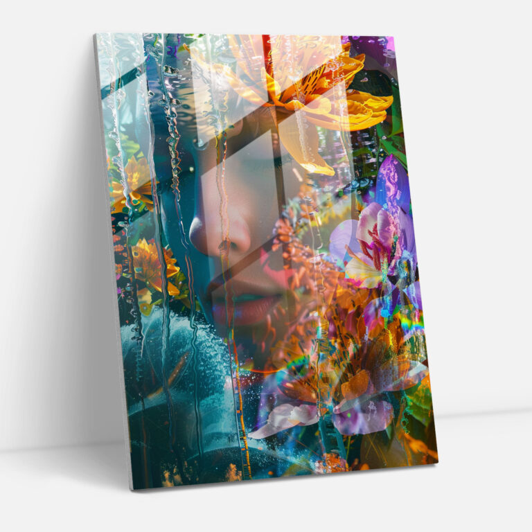 Vibrant Landscapes Mannerism Glass Wall Art - Mannerism, Wall Decoration, Vibrant Colors, Surreal Landscapes