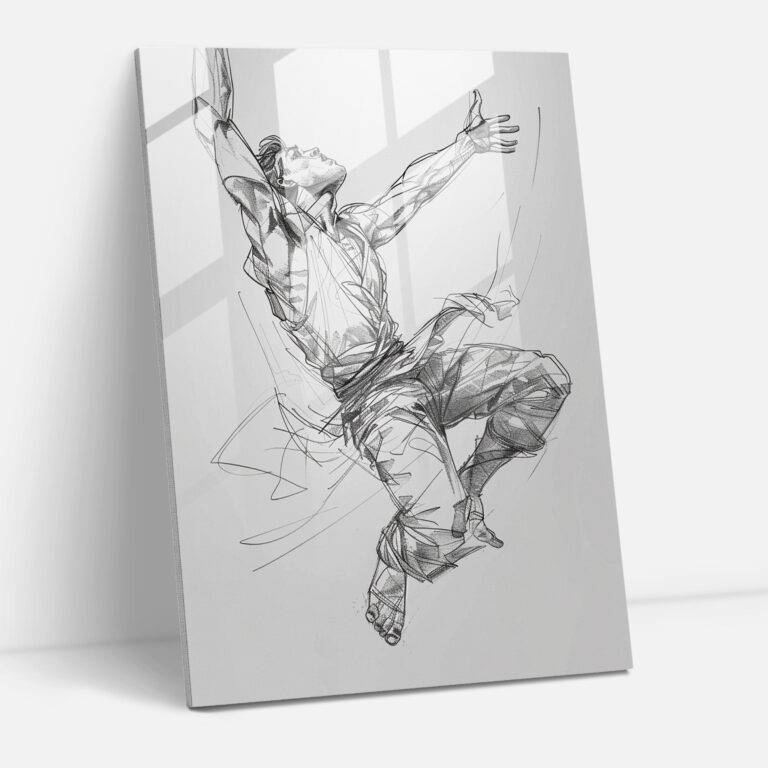 Expressive Mannerism Glass Print - Mannerism, Glass Art, Mannerism, Modern Art