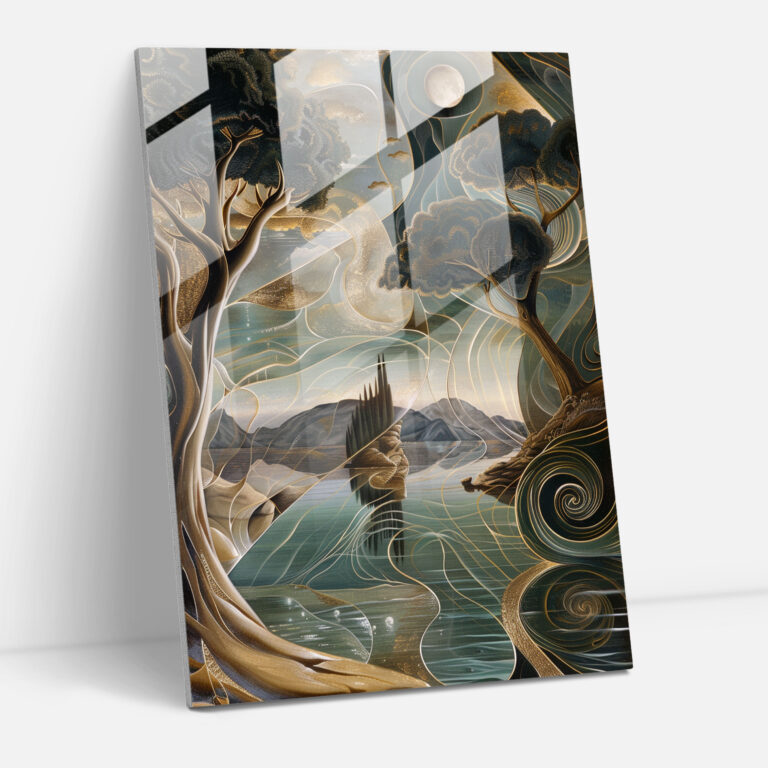 Mannerism Wall Decoration: Serene Elegance - Mannerism, Serene, Graceful Figures, Elegance