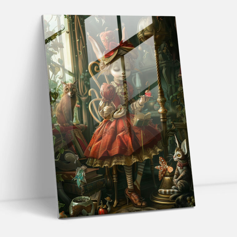 Mannerism Playful Glass Print - Mannerism, Mannerism, Home Decoration, Modern Art
