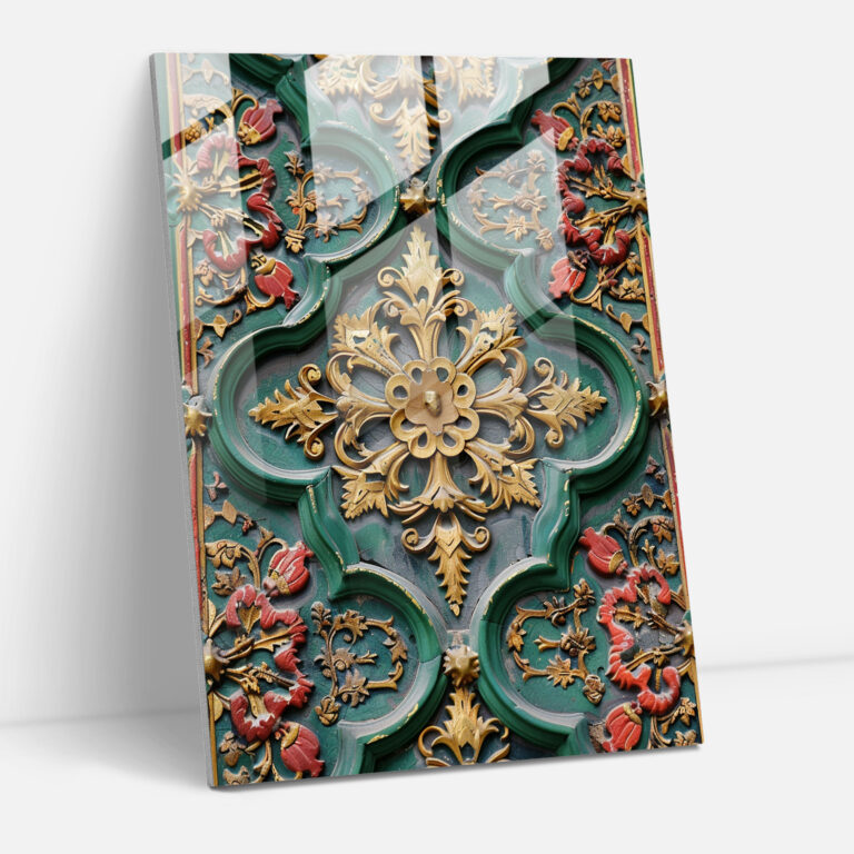 Mannerism Wall Decoration - Elaborate Patterns - Mannerism, Wall Decoration, Mannerism, Glass Print