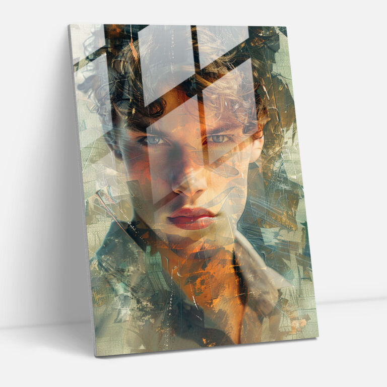 Mannerism Reflections Glass Print - Mannerism, Home Decoration, Glass Art, Mannerism