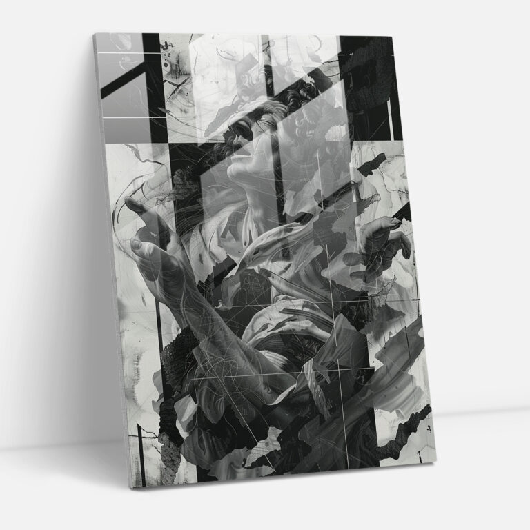 Mannerism Home Decoration Glass Print - Mannerism, Home Decoration, Mannerism, Modern Art