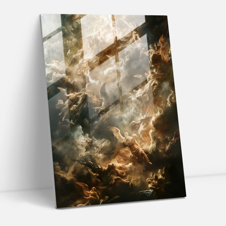 Mannerism Home Decoration Glass Print - Mannerism, Mannerism, Glass Art, Home Decoration