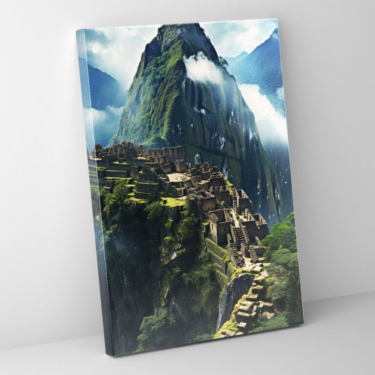 Inca Civilization Wall Art - Inca Temple Canvas Print - Mayan, Canvas Print, Home Decoration, Wall Decoration