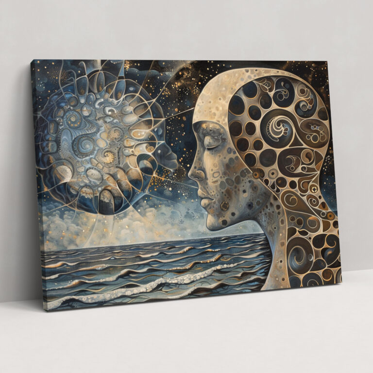 Michelangelo Timeless Beauty Canvas Print - Michelangelo, Canvas Wall Art, Wall Decoration, Wall Art