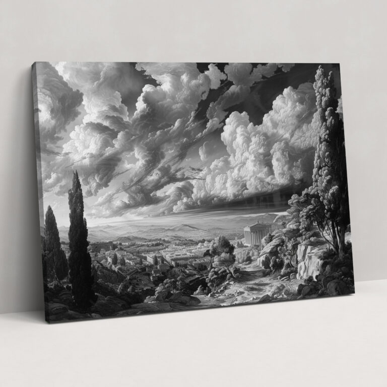 Contemporary Michelangelo Canvas Print - Michelangelo, Wall Decoration, Canvas Print, Michelangelo