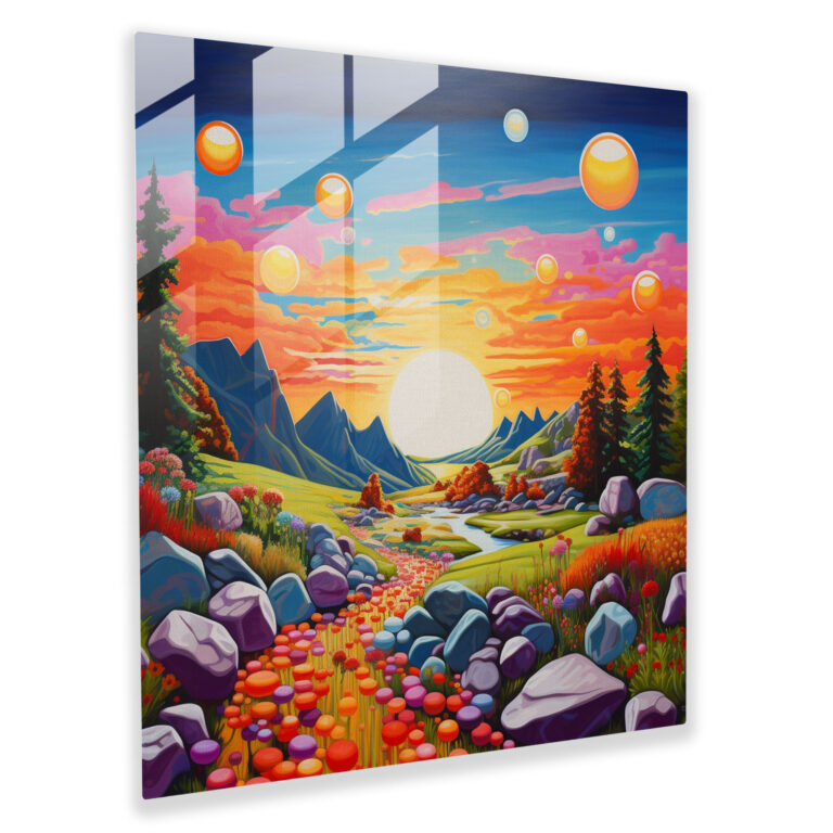 Medicine Dreams Glass Print - Medicine, Glass Wall Art, Pills, Glass Art