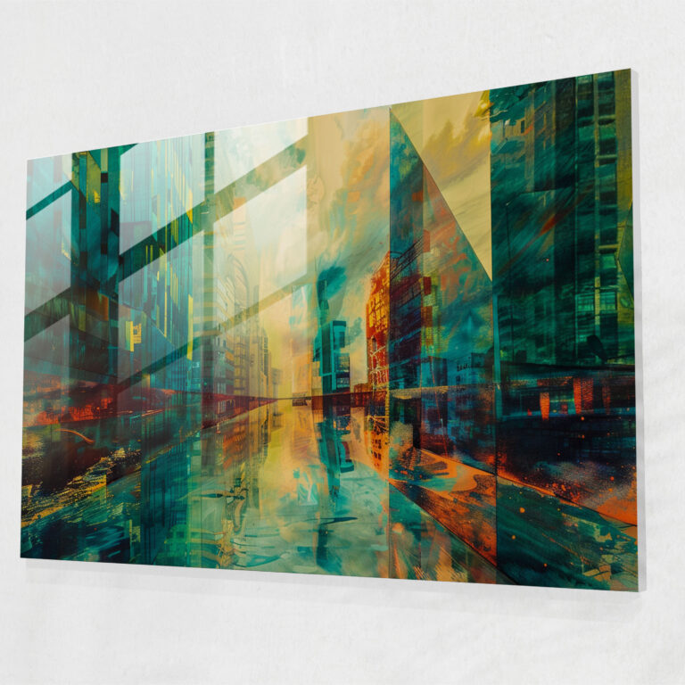 Metaphysical Painting Glass Wall Art - Metaphysical Painting, Modern Art, Home Decoration, Wall Decoration