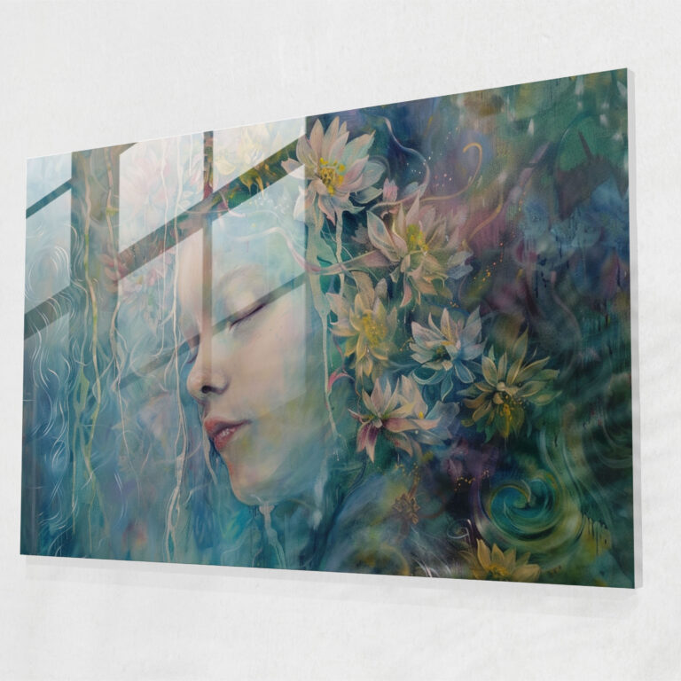 Metaphysical Glass Art - Metaphysical Painting, Glass Art, Modern Art, Metaphysical Painting