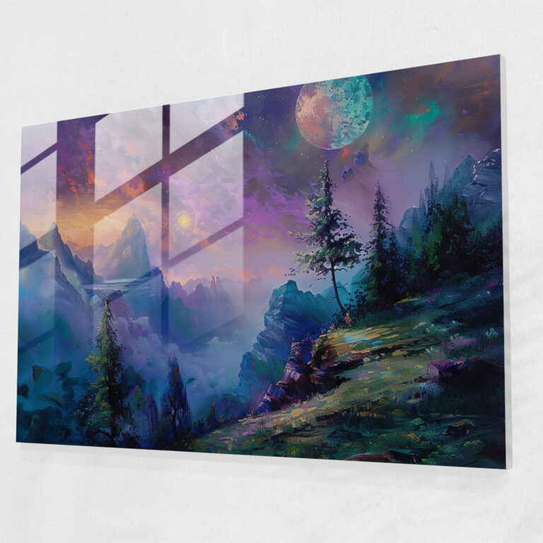 Metaphysical Home Decoration - Metaphysical Painting, Home Decoration, Glass Art, Metaphysical Painting