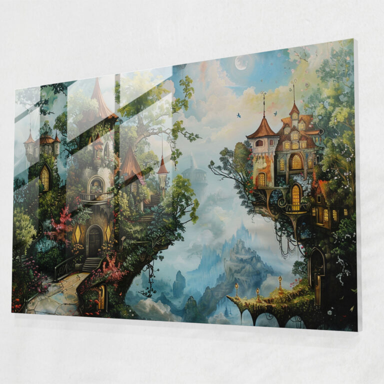 Metaphysical Painting Wall Decoration - Metaphysical Painting, Glass Art, Metaphysical Painting, Home Decoration