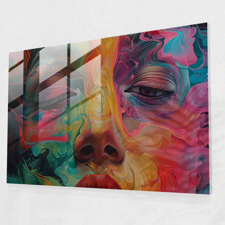 Metaphysical Painting Glass Wall Art - Metaphysical Painting, Glass Art, Wall Decoration, Home Decoration