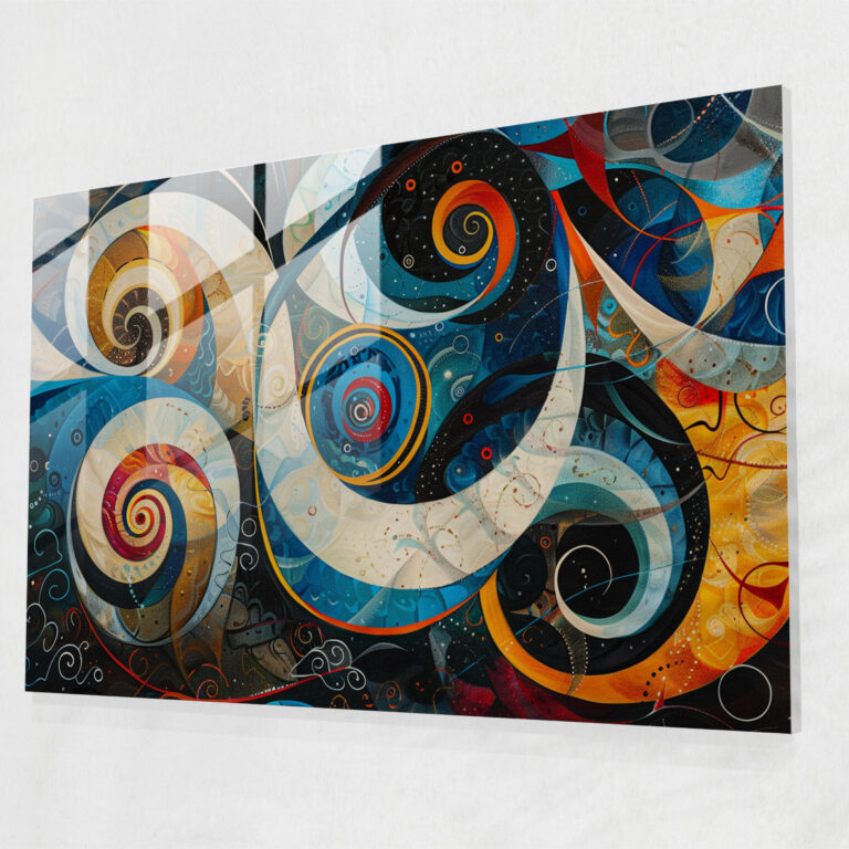 Metaphysical Painting Glass Art - Metaphysical Painting, Glass Wall Art, Modern Art, Wall Decoration