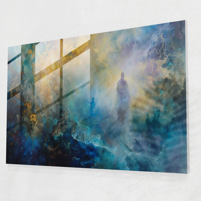 Metaphysical Painting Modern Art - Metaphysical Painting, Modern Art, Wall Decoration, Metaphysical Painting