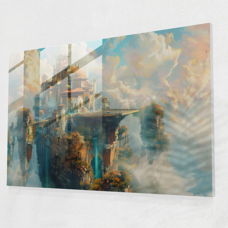 Metaphysical Painting Wall Decoration - Metaphysical Painting, Wall Decoration, Glass Art, Metaphysical Painting