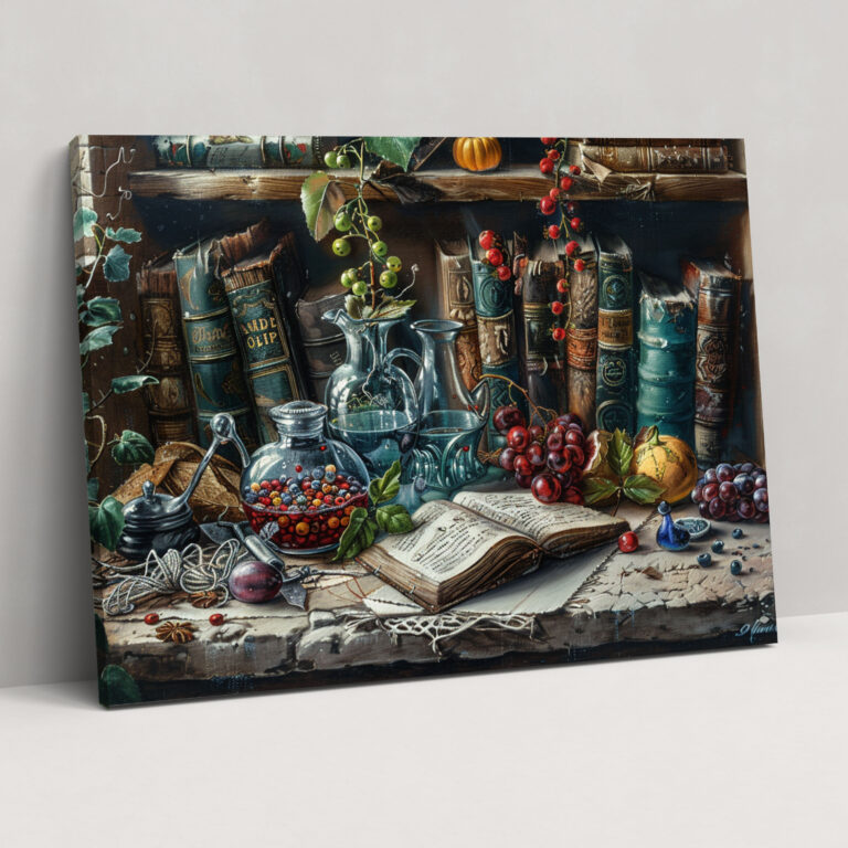 Metaphysical Painting Canvas Print - Metaphysical Painting, Metaphysical Painting, Canvas Wall Art, Canvas Print