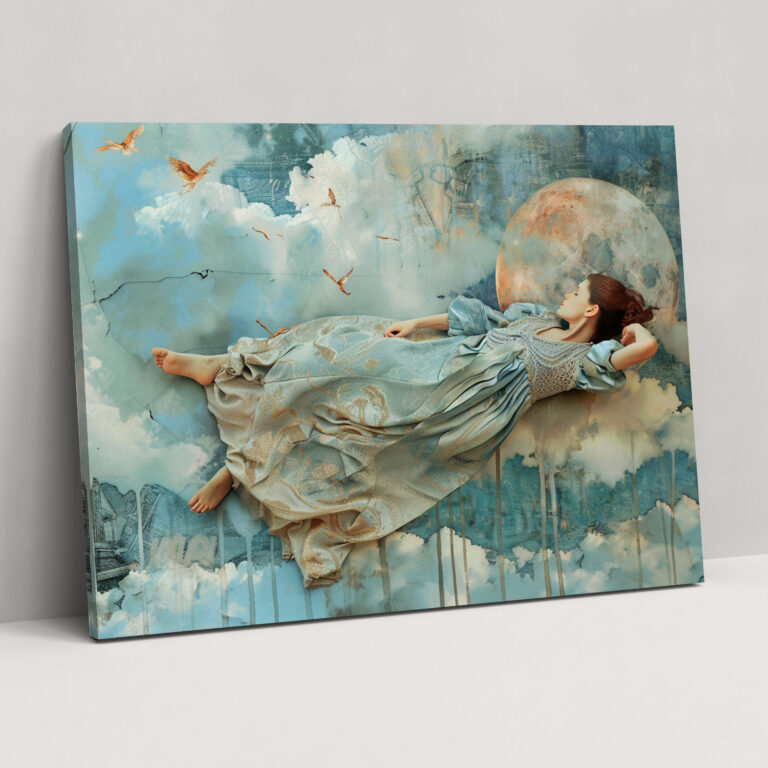 Metaphysical Painting Canvas Print - Metaphysical Painting, Home Decoration, Canvas Wall Art, Wall Art