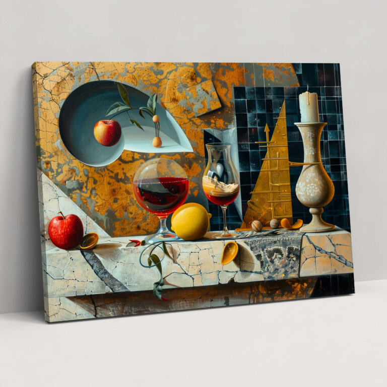 Metaphysical Painting Canvas Print - Metaphysical Painting, Canvas, Metaphysical Painting, Canvas Print