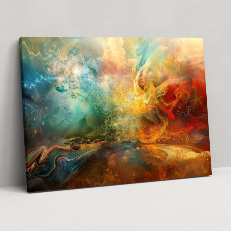 Metaphysical Painting Wall Decoration - Metaphysical Painting, Home Decoration, Wall Decoration, Canvas