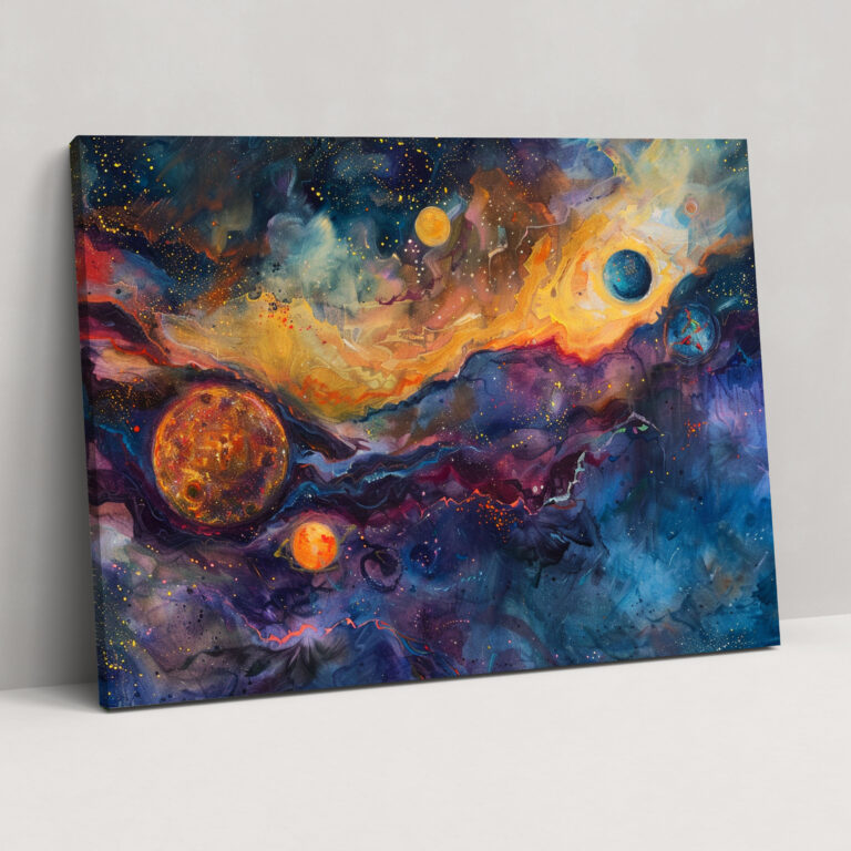 Metaphysical Painting Canvas Print - Metaphysical Painting, Canvas, Wall Art, Canvas Print