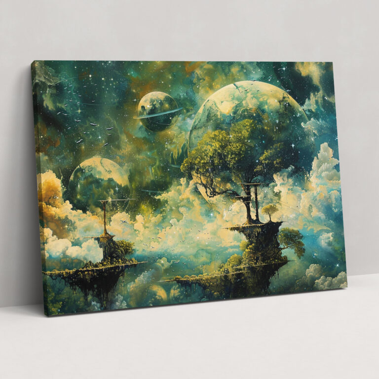 Metaphysical Painting Wall Art - Metaphysical Painting, Canvas Wall Art, Wall Art, Metaphysical Painting