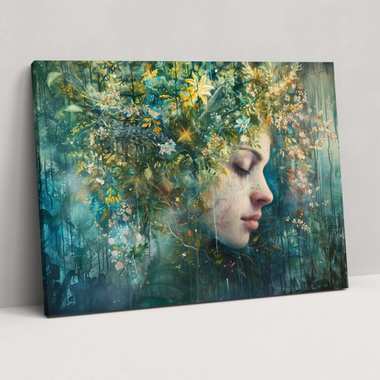 Metaphysical Painting Wall Art - Metaphysical Painting, Canvas Wall Art, Metaphysical Painting, Wall Decoration