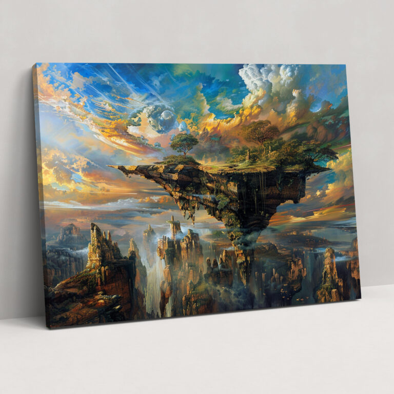 Metaphysical Painting Wall Decoration - Metaphysical Painting, Wall Decoration, Canvas Wall Art, Home Decoration