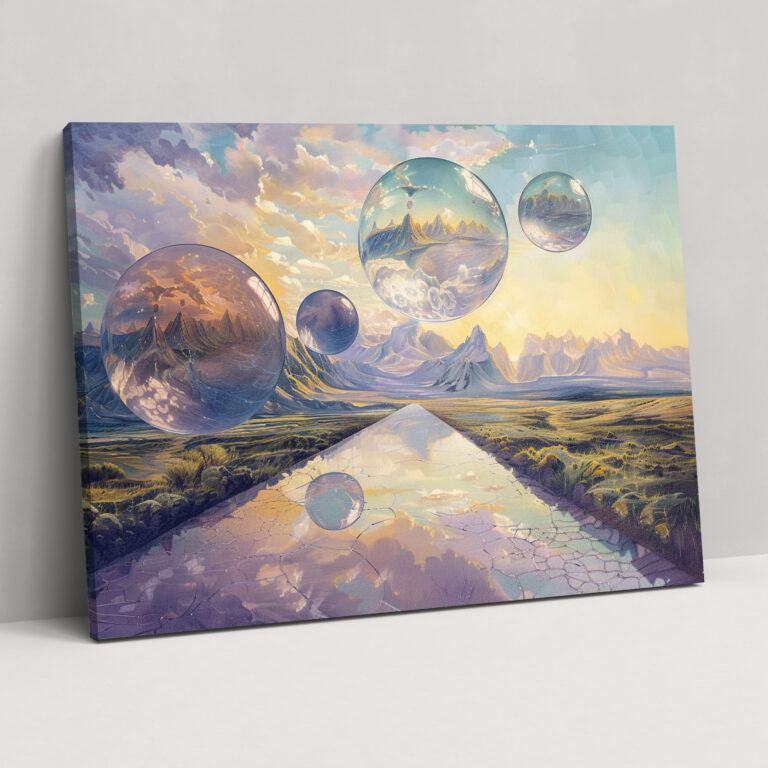 Metaphysical Painting Canvas Print - Metaphysical Painting, Wall Art, Canvas Print, Metaphysical Painting