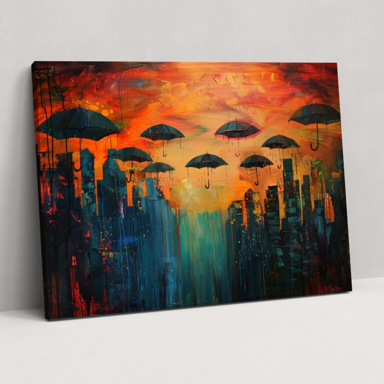Metaphysical Painting Wall Decoration - Metaphysical Painting, Canvas Wall Art, Home Decoration, Canvas